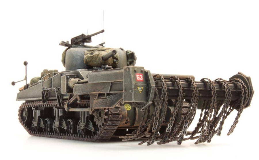 Artitec US UK Sherman M4A4 Flail 387.117 1:87 HO