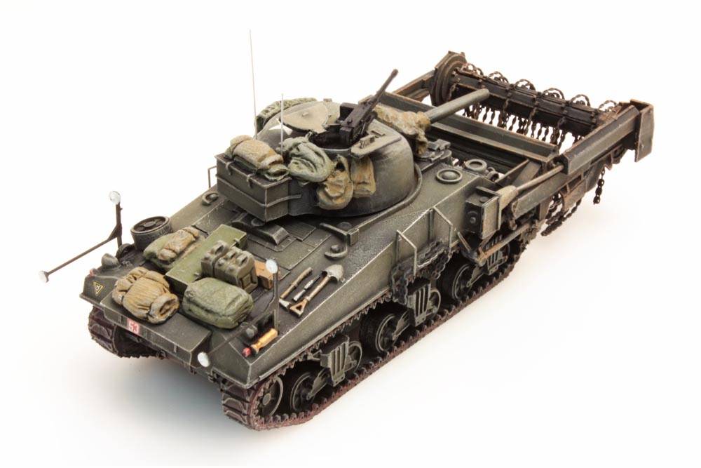 Artitec US UK Sherman M4A4 Flail 387.117 1:87 HO