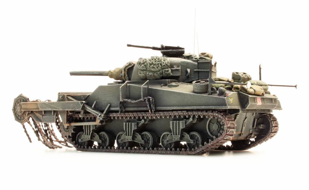 Artitec US UK Sherman M4A4 Flail 387.117 1:87 HO
