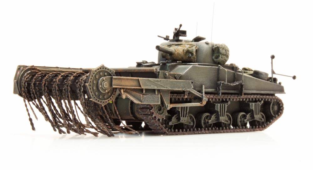 Artitec US UK Sherman M4A4 Flail 387.117 1:87 HO