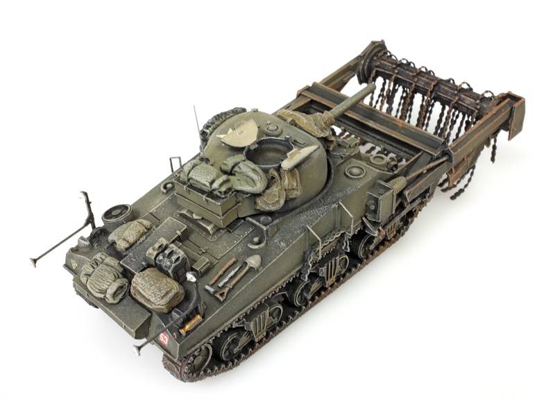 Artitec US UK Sherman M4A4 Flail 387.117 1:87 HO