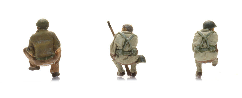 Artitec US Army Jeep Crew, 3 Figures 5870120