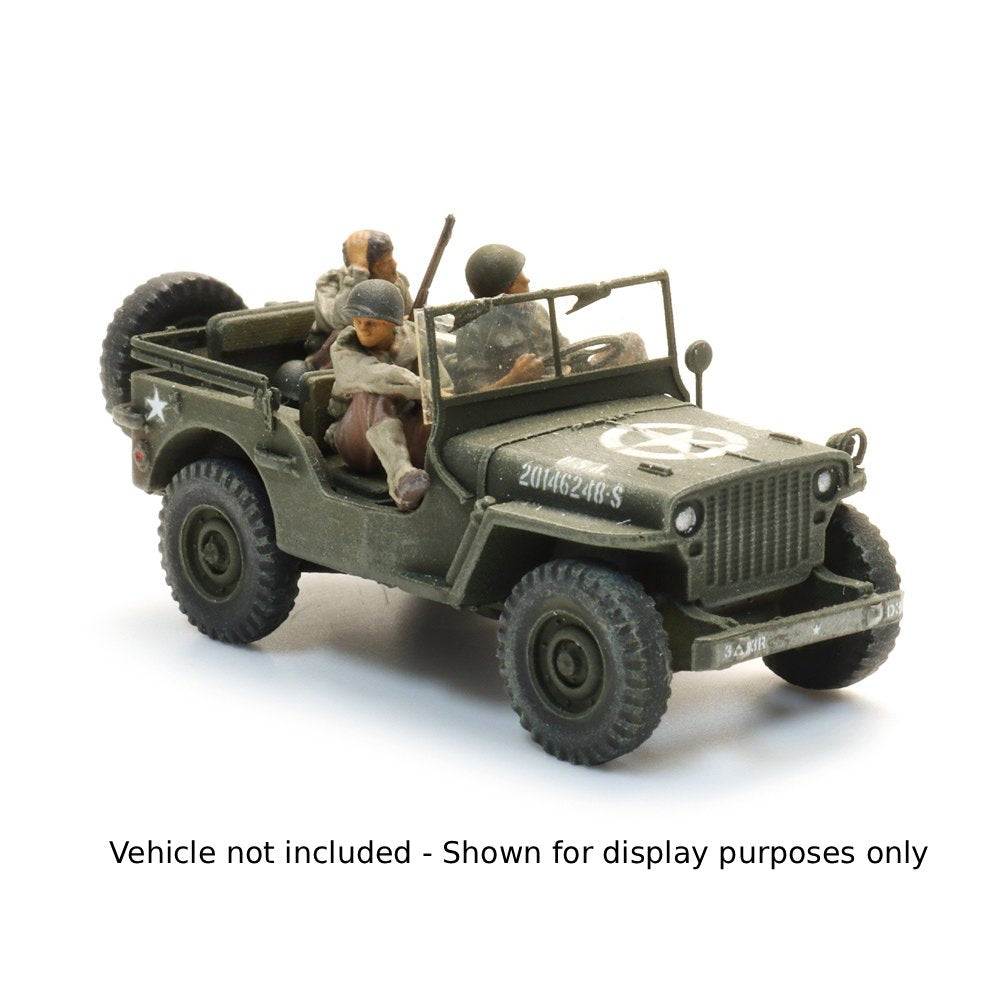 Artitec US Army Jeep Crew, 3 Figures 5870120