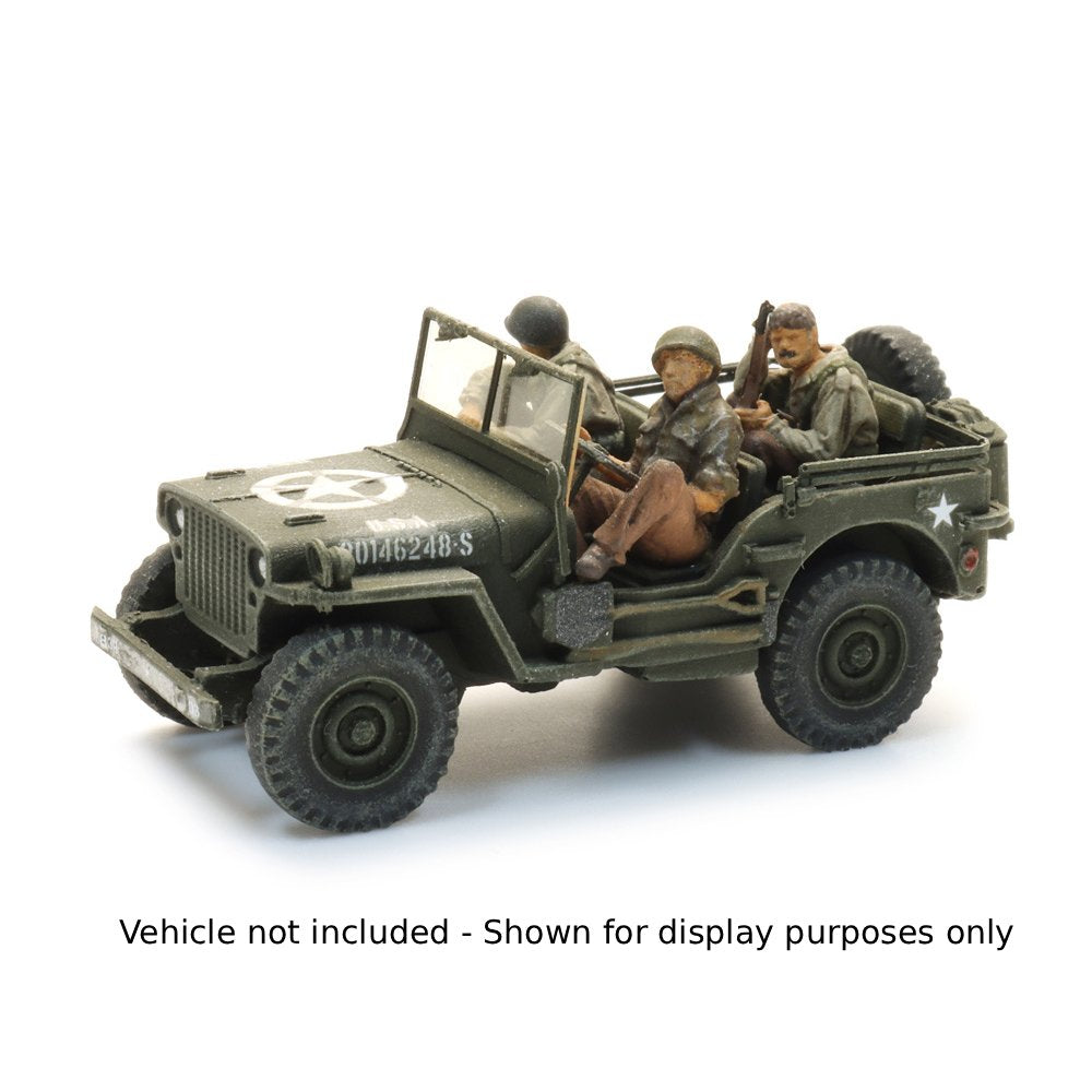 Artitec US Army Jeep Crew, 3 Figures 5870120