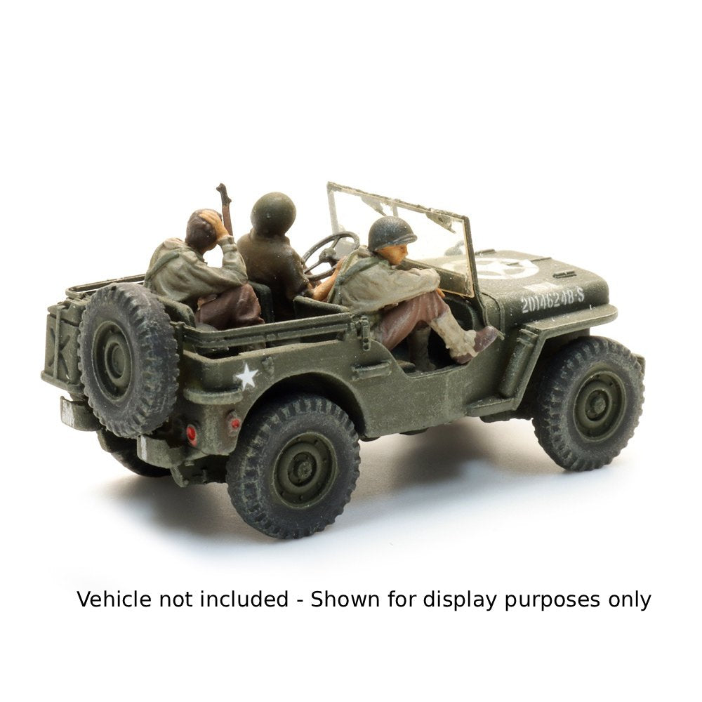 Artitec US Army Jeep Crew, 3 Figures 5870120