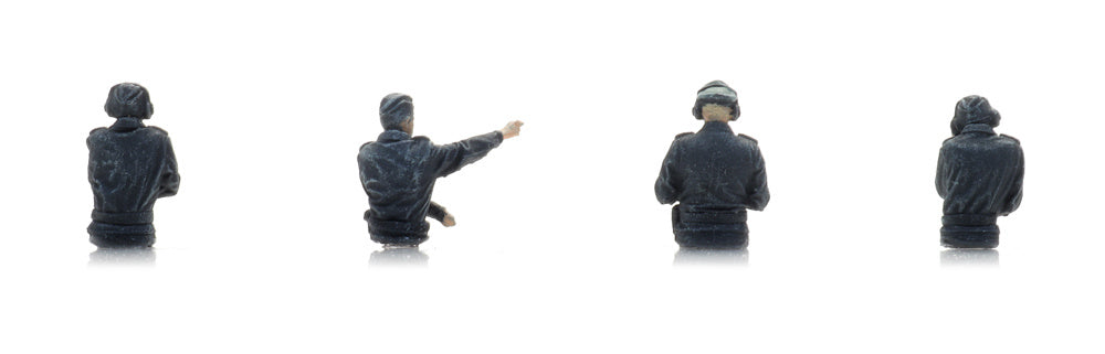 Artitec German WWII Wehrmacht Tank Crew, 4 Figures 5870067