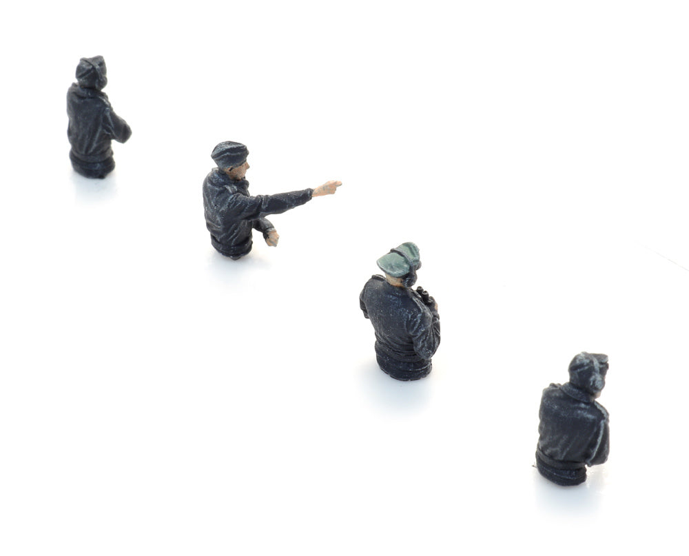 Artitec German WWII Wehrmacht Tank Crew, 4 Figures 5870067